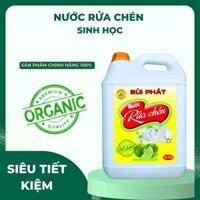 NƯỚC RỬA CHÉN 10L BÙI PHÁT SIÊU SẠCH HƯƠNG THƠM TỰ NHIÊN VỚI TINH DẦU HƯƠNG CHANH