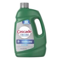 Nước Rửa Chén, Advanced Power, 3X Cleaning Power Dishwashing Detergent, Fresh Scent, 125 oz (3.54kg) - CASCADE