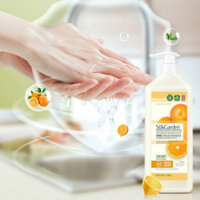 Nước rửa chén bảo vệ tay, kháng khuẩn và loại bỏ cặn thuốc trừ sâu dùng trong gia đình | Chai 1.28KG-AENEA