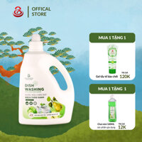 Nước Rửa Chén Bát 5L Hương Táo Lê Sạch Thơm Dịu Nhẹ, Khử Khuẩn, Khử Tanh, An Toàn Da Tay - Mãn Đường Bảo Dụ