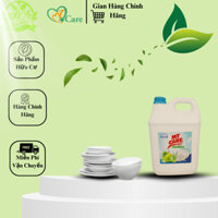 Nước rửa chén bát hữu cơ, can dầu rửa bát MT Care hương bưởi lô hội dung tích 10kg an toàn với da tay