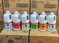 Nước Rửa Chén Bát Kyukyuto KAO Nhật Bản 1380ml x 9 chai nhập khẩu nguyên thùng