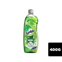 Nước rửa chén bát Sunlight trà xanh khử mùi tanh chai 400g