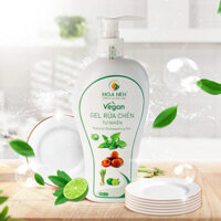 Nước rữa chén bồ hòn 550ml - Thành phần tự nhiên, không chất tẩy rữa - An toàn tuyệt đối cho da tay