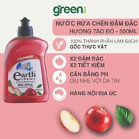 Nước Rửa Chén Đậm Đặc EARTH CHOICE Khử Mùi Hiệu Quả Đặc Biệt Là Mùi Tanh Hương Táo Nhập Khẩu Úc Dung Tích 500ml
