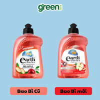 Nước Rửa Chén Đậm Đặc EARTH CHOICE Khử Mùi Hiệu Quả Hương Táo Nhập Khẩu Úc Dung Tích 500ml
