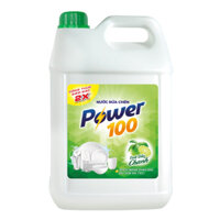 Nước Rửa Chén Đậm Đặc Power 100 Chanh Can 9Kg