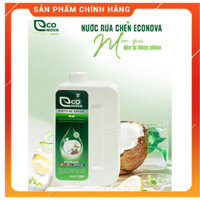Nước rửa chén dừa già ECONOVA thảo mộc an toàn da tay