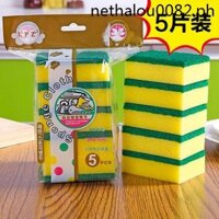 Nước Rửa Chén Emery Dụng Cụ Tiện Dụng Xốp Rửa Chén Vải Tẩy Rửa Miếng Lót Rag Nhà Bếp Siêu Khử Nhiễm Chà Nồi Vệ Sinh Nhanh