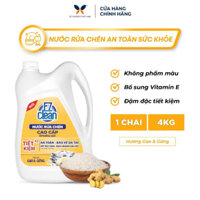 Nước rửa chén EZ CLEAN cao cấp 4kg bảo vệ da tay