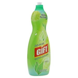 Nước rửa chén Gift hương Chanh chai 800g