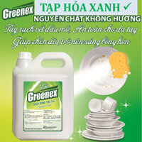 Nước rửa chén Greenex Không Hương 💖Freeship💖 Can 5 Lít