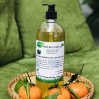 NƯỚC RỬA CHÉN HỮU CƠ BIONANO BẠC, hàng chuẩn viện hàn lâm, chai 1kg siêu tiết kiệm