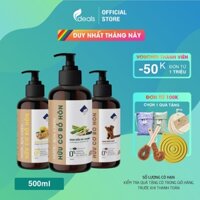 Nước rửa chén hữu cơ Bồ hòn Ecocare - 100 thực vật, không hóa chất, tinh dầu khử mùi, chăm sóc da tay, tiết kiệm nước 30 - Chai 500ml - Chanh gừng