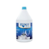 Nước rửa chén KitKit Plus không mùi chai 3.5 lít