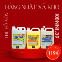 Nước rửa chén, lau sàn & toilet WAI Rookie 4 lít làm sạch vệt bẩn, nấm mốc, hương thơm dịu - Bahachiha Hakushi