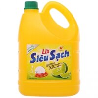 Nước Rửa Chén Lix 3.8 Lít Hương Chanh