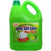 NƯỚC RỬA CHÉN LIX SIÊU SẠCH 4KG  LIX SUPER CLEAN DISHWASHING LIQUID, 4KG BOTTLE