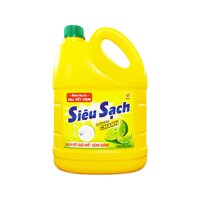 Nước Rửa Chén Lix Siêu Sạch Hương Chanh 3.6kg