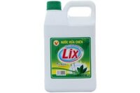Nước rửa chén Lix Vitamin E hương Trà xanh can 1,5kg