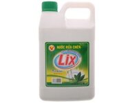 Nước rửa chén Lix Vitamin E hương trà xanh can 1.5kg