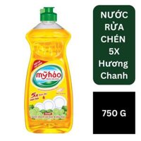 Nước Rửa Chén Mỹ Hảo 5X - Chanh - 750g