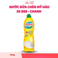 Nước Rửa Chén Mỹ Hảo 5X 888 - Chanh - 750g