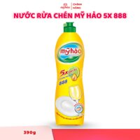 Nước Rửa Chén Mỹ Hảo 5X 888 - Chanh - 390g
