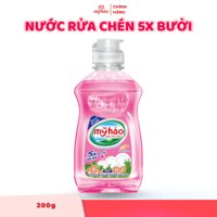 Nước Rửa Chén Mỹ Hảo 5X - Bưởi - 200g
