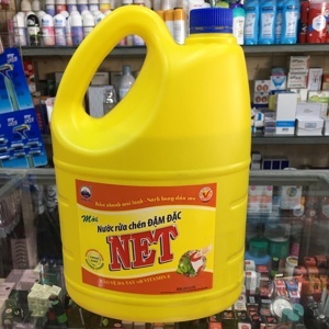 Nước rửa chén NET sạch hương chanh 4kg