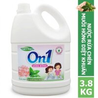 Nước Rửa Chén On1 Hương KIWI / Muối Hồng 3.6kg- 3,8kg/can