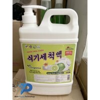 NƯỚC RỬA CHÉN ORGANIC HƯƠNG CHANH CAO CẤP ĐÁNH BAY DẦU MỠ BÁT ĐĨA TRẮNG SÁNG