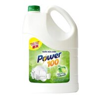 Nước rửa chén Power 100 hương chanh 3.8kg