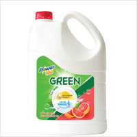 Nước rửa chén Power100 Green tinh dầu bưởi tây 3.6KG