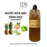 Nước rửa chén sinh học ENZYME 1 LÍT HANDMADE