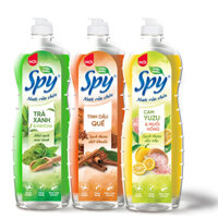 Nước rửa chén SPY Dung tích 760ml – 4 mùi hương ( vàng,cam,xanh,trắng)