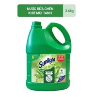 Nước rửa chén sunlight 3.6 kg hương matcha