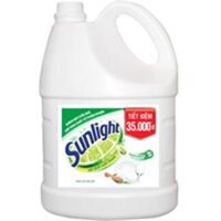 Nước rửa chén Sunlight 4 lít (Thiên nhiên + trà xanh)