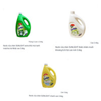 Nước Rửa Chén Sunlight Can 3Kg6