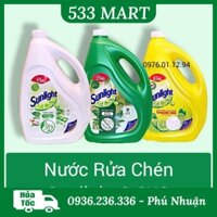 Nước rửa chén Sunlight can 3.6kg