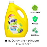 Nước Rửa Chén Sunlight Chai 750g. Bình 3,6kg .