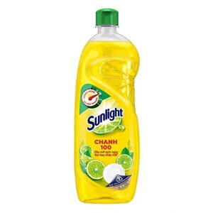 Nước rửa chén Sunlight Chanh 100 chai 750g