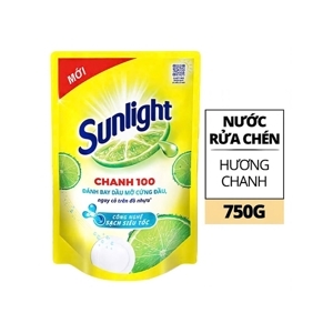 Nước Rửa Chén Sunlight Chanh Dạng Túi 750g