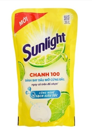Nước Rửa Chén Sunlight Chanh Dạng Túi 1.4kg