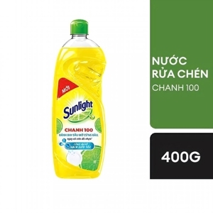 Nước Rửa Chén Sunlight Chanh Dạng Chai 400ml