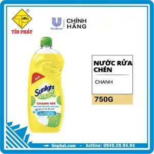 Nước Rửa Chén Sunlight Chanh Dạng Chai 750ml