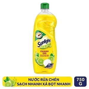 Nước Rửa Chén Sunlight Chanh Dạng Chai 750ml