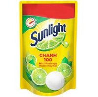 Nước rửa chén Sunlight Chanh 100 túi 750g/725ml