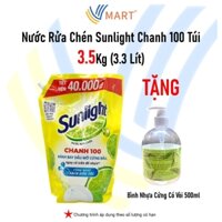 Nước Rữa Chén Sunlight Chanh 100 Túi 3,5kg