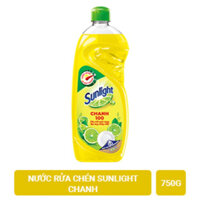 Nước rửa chén Sunlight chanh chai 750g
